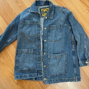 Michael Kors Denim Chore Jacket Size Large